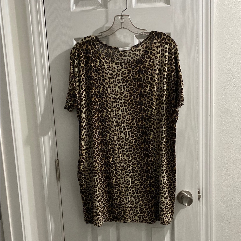 Leopard Print Top